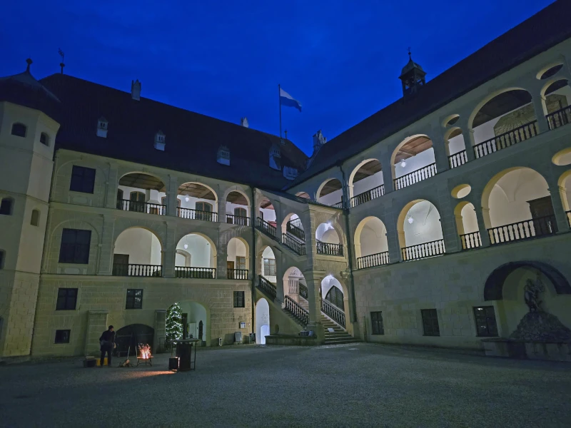 Weinachtsfeier auf der Burg Trausnitz